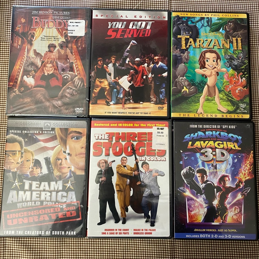🛒Markdown🛒  DVD Bundle or Sold Separately